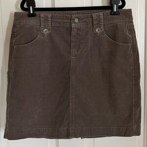 Old Navy - Corduroy Mini Skirt - Grey